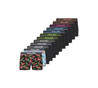 Jack & Jones Calzoncillos para Hombre, 12 Unidades (12 Unidades), Negro, S
