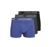 Jack & Jones Calzoncillos para Hombre, Talla Grande, 3 Unidades, Negro, 5XL Grande