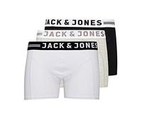 JACK & JONES Calzoncillos tipo bóxer Jas para hombre (paquete de 3), XXL