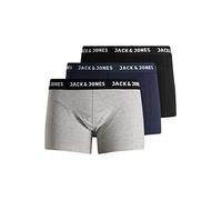 Jack & Jones - Calzoncillos tipo bóxer, paquete de 3 unidades, estampado, Pack de 3 unidades, M