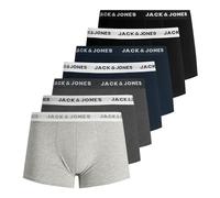 Jack & Jones Calzoncillos tipo bóxer para hombre, paquete de 7 unidades, color: multicolor, tamaño de la ropa: M, artículo:-Light Grey Melange/DGM/DGM