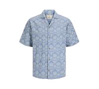JACK & JONES Camisa azul cielo / blanco S azul cielo / blanco