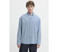 JACK & JONES Camisa de denim. Color Denim Azul Claro