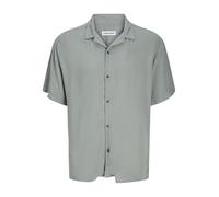 JACK & JONES Camisa de Hombre de Corte Holgado, Iceberg Green, XXL