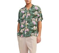 JACK & JONES Camisa de Hombre de Corte Holgado, Laurel Wreath, M