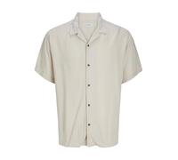 JACK & JONES Camisa de Hombre de Corte Holgado, Moonbeam, XL