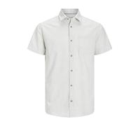 JACK & JONES Camisa de Hombre Slim Fit Camisa, Blanco, M
