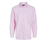 Jack & Jones Camisa de Hombre Slim Fit Camisa, Pink Nectar, L