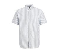 JACK & JONES Camisa Jcomarina SS, Montaña Primavera/Rayas: Rayas, L para Hombre