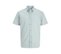 JACK & JONES Camisa 'JJCHAD' menta / negro / blanco S menta / negro / blanco