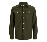 JACK & JONES Camisa 'JJEDARREN' oliva, Talla XL
