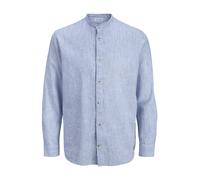 JACK & JONES Camisa 'JJESummer' azul real / blanco XXL azul real / blanco