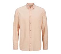 JACK & JONES Camisa Jjesummer LS Sn de Manga Larga para Hombre, Color melocotón, Talla S, Parfait de melocotón, S