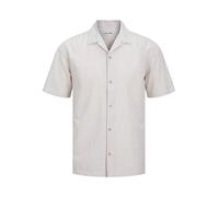 JACK & JONES Camisa 'JJESummer Resort' beige / beige oscuro M beige / beige oscuro