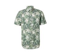 JACK & JONES Camisa 'JJHawaii' pino / verde pastel / blanco M pino / verde pastel / blanco