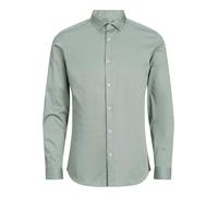 JACK & JONES Jjprparma Camiseta L/S Noos Camisa de Manga Larga, Iceberg Green/Fit: Super Slim, M Hombres