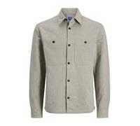 JACK & JONES Camisa 'JPRBLUrayle' piedra / blanco S piedra / blanco