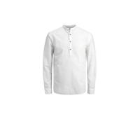 Jack & Jones Camisa ligera de niño con cuello mao. Blanco 10 Años (9-10 Años)