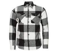 Jack & Jones Camisa manga larga JJEDARREN BUFFALO OVERSHIRT LS in Negro EU L