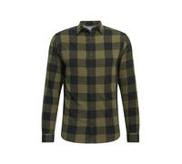 JACK & JONES Camisa oliva / negro XS oliva / negro