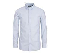 Jack & Jones Camisa para Hombre Jprblaparker L/S Noos, Azul Cashmere Fit: Slim Fit., S