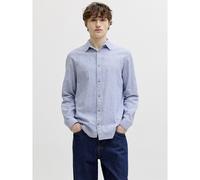 JACK & JONES Camisa regular fit. Color Azul A Rayas