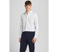 JACK & JONES Camisa slim lisa Cardiff. Color Blanco