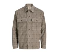 JACK & JONES Camisa 'WILL' marrón / marrón claro XXL marrón / marrón claro