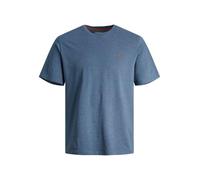 JACK & JONES Camiseta básica de Cuello Redondo para Hombre, Azul Vaquero, M