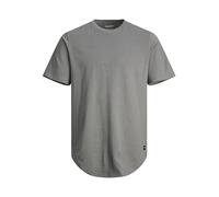 JACK & JONES Camiseta básica de Manga Corta Hombre de Talla Grande Cuello Redondo JJENOA
