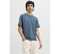 JACK & JONES Camiseta Corp Small Logo. Color azul