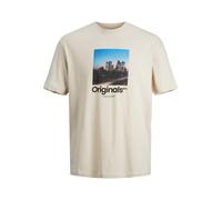 JACK&JONES Camiseta Cuello Redondo Hombre Jorvesterbro Foto - Regular Fit S-XXL