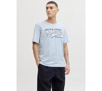JACK & JONES Camiseta de manga corta. Color Azul Claro