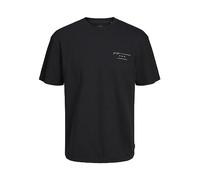 JACK & JONES Camiseta de Manga Corta Hombre Lisa Rednd