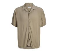 JACK & JONES Camiseta de Manga Corta para Hombre Jjejeff Solid Resort S/S Sn, Coriandro, L
