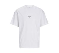 JACK & JONES Jjeurban Edge Studio tee SS O-Neck Noos Camiseta, Blanco, XL Hombres