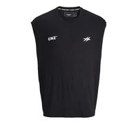 JACK & JONES Camiseta de Tirantes para Hombre Jcocnz Berlin, Negro, XXL