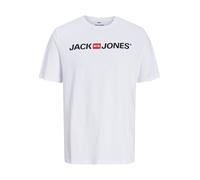JACK & JONES Camiseta 'Essentials' arándano / negro / blanco S arándano / negro / blanco