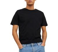 JACK & JONES Camiseta Hombre - Cuello Redondo, 100% Algodón Orgánico, Manga Corta, Ajuste Estándar, Cómoda y Transpirable, Ropa Casual