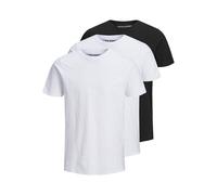 Jack&Jones Camiseta Hombre Paquete Económico - Jjeorganic Básica o-Cuello, Corta