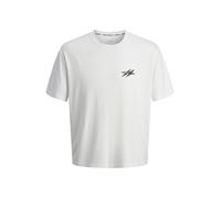 JACK & JONES Camiseta 'JCOCNZ BERLIN' negro / blanco M negro / blanco
