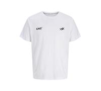 JACK & JONES Camiseta 'JCOCNZ PARIS' negro / blanco L negro / blanco