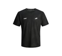 JACK & JONES Camiseta 'JCOCNZ PARIS' negro / blanco XL negro / blanco