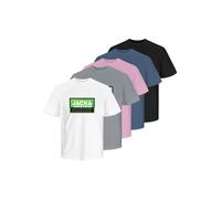 Violeta Hombres Cotton Paquete De 5 Camiseta XL EU
