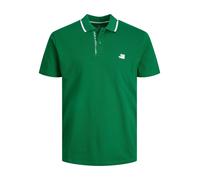 JACK & JONES Camiseta 'JCOLogan' verde / blanco M EUR