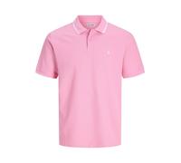 JACK & JONES Camiseta 'JJEAustin' rosa claro / blanco L rosa claro / blanco