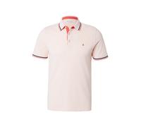 JACK & JONES Camiseta 'JJEPaulos' arena / azul oscuro / naranja L arena / azul oscuro / naranja