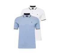 Lote de 2 polos Hombre Talla S. Color Blanco