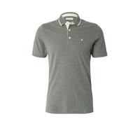 JACK & JONES Camiseta 'JJEPaulos' ecru / verde oscuro, Talla S