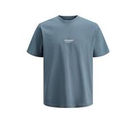 JACK & JONES Camiseta 'JJESoho' zafiro / blanco XL zafiro / blanco